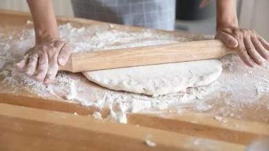 وردنه چوبی