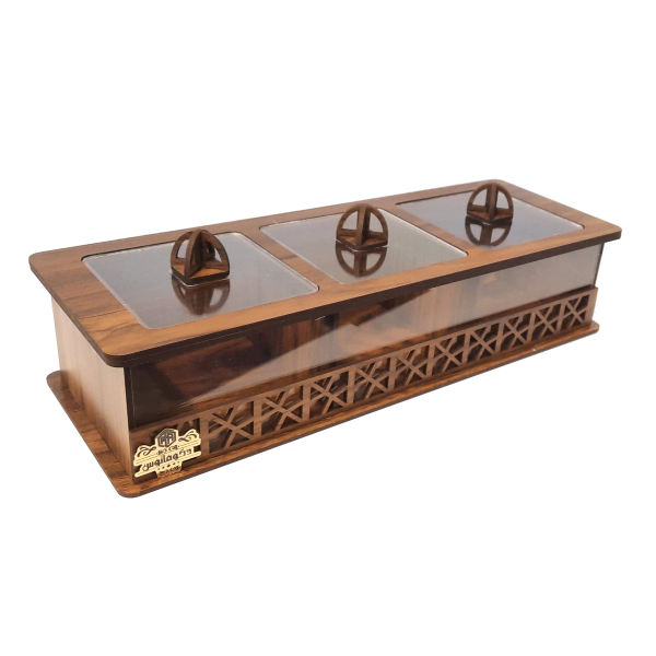جعبه پذیرایی دکوماتوس مدل مشبک کد B103