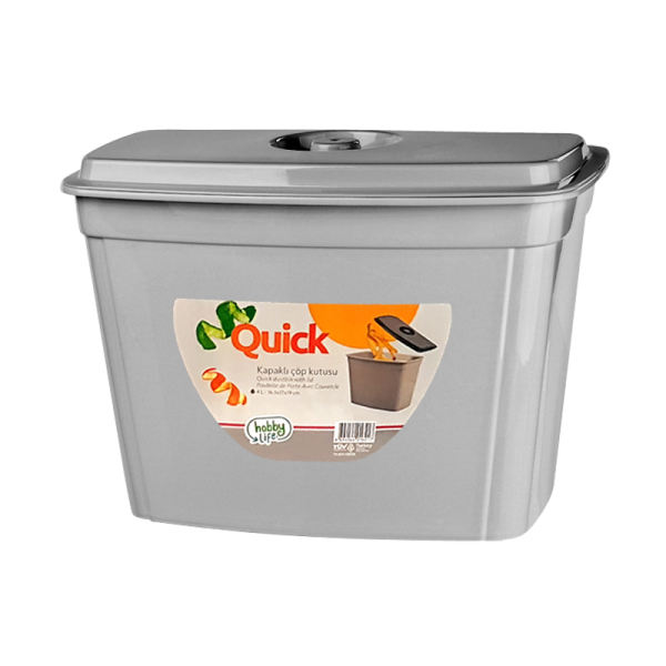 سطل زباله کابینتی هوبی لایف مدل Quick-02